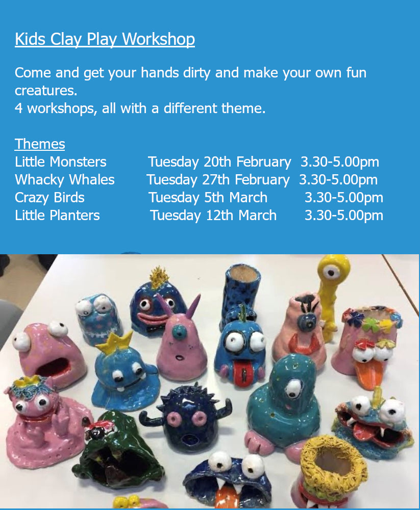 Kids Clay Play Workshops