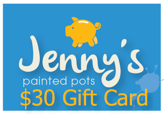 Jenny's Painted Pots Gift Cards